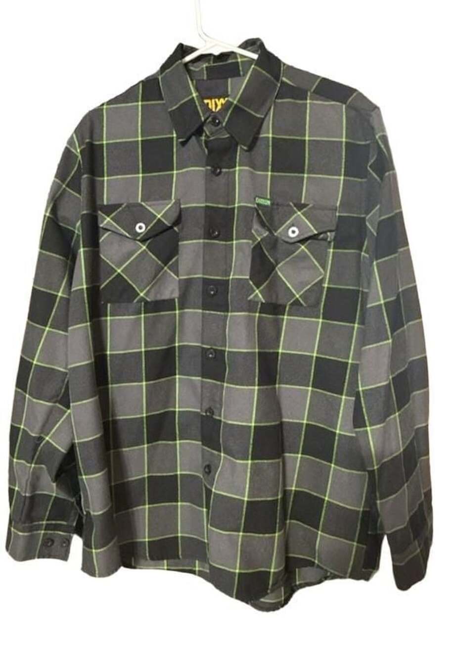 Dixxon Flannel The Slimer Button Up Flannel Shirt Green Black Plaid